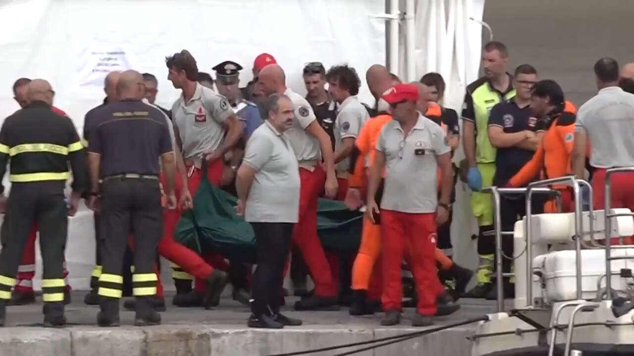 Sicilien: Fler döda bärgade från segelbåten