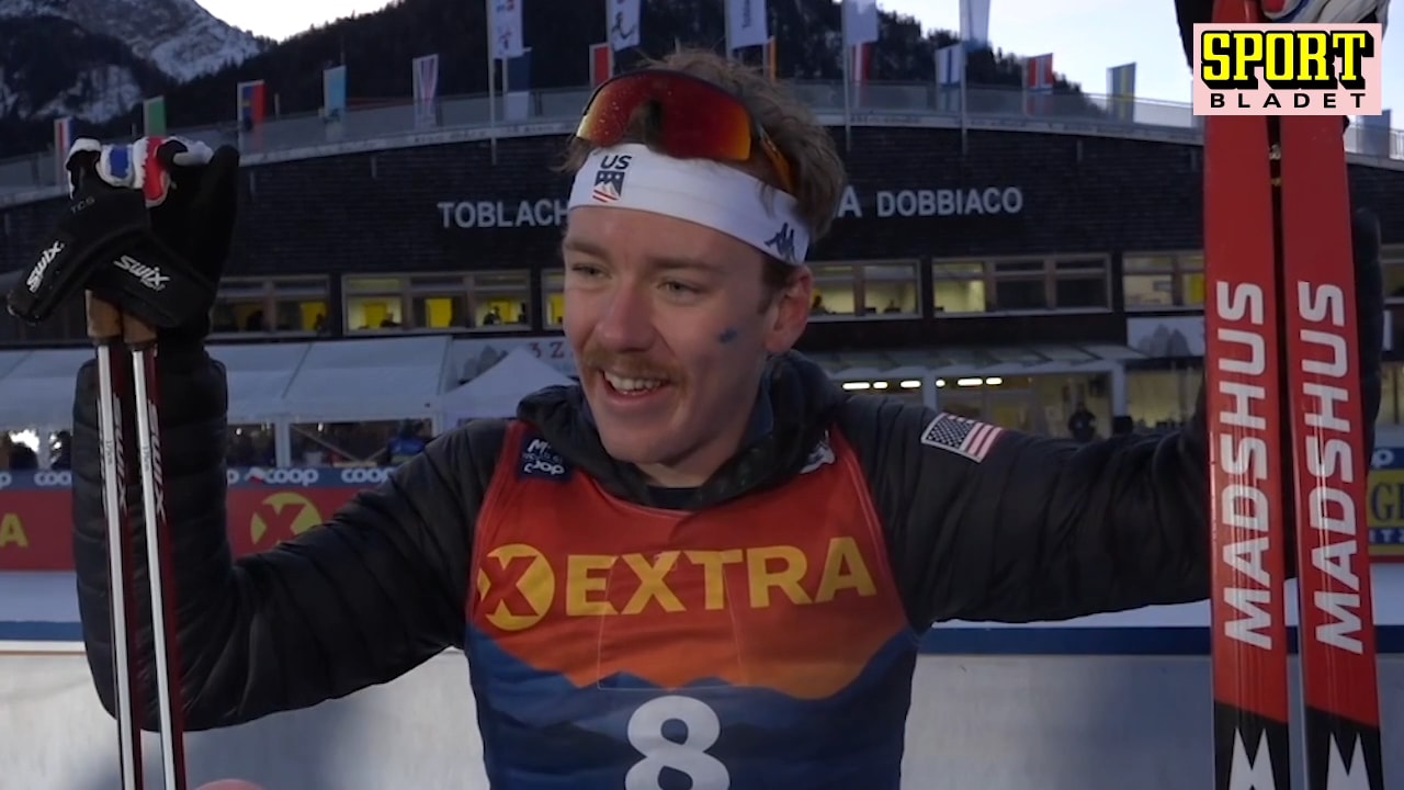 Ben Ogden trea i sprinten: ”Gillar lukten av champagne”