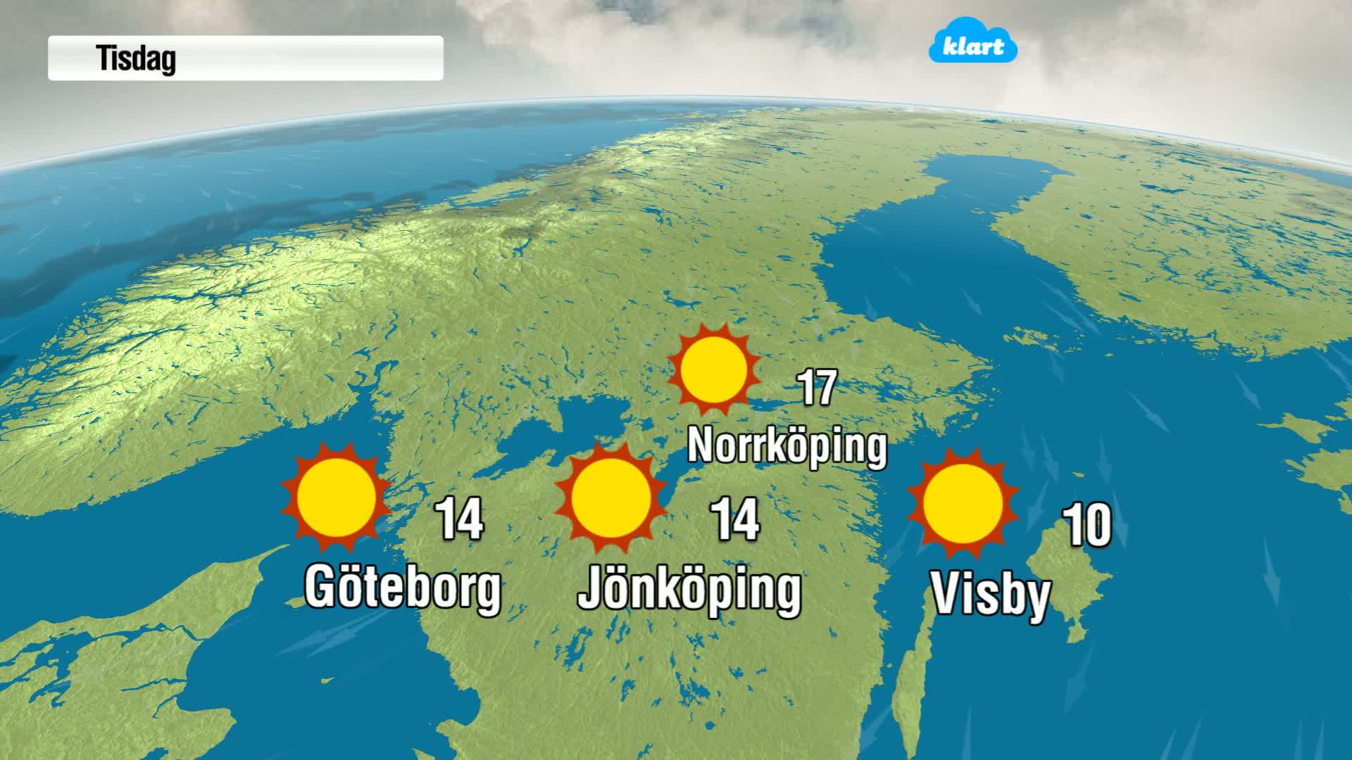Så blir vädret där du bor