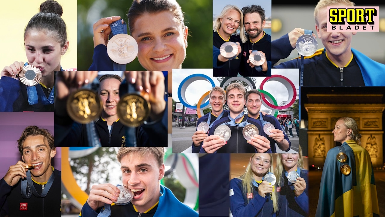 Här är Sveriges 11 OS-medaljer