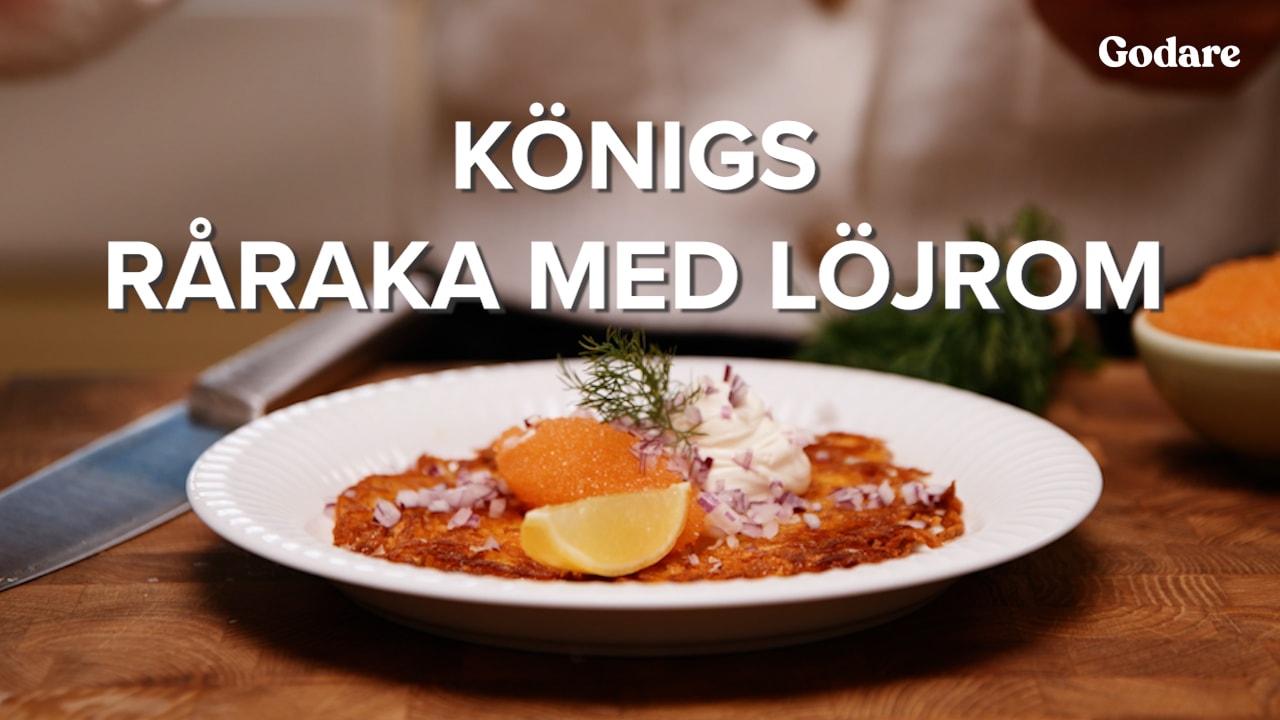 Königs krispiga råraka