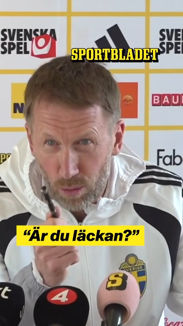 Graham Potter om läckta startelvor