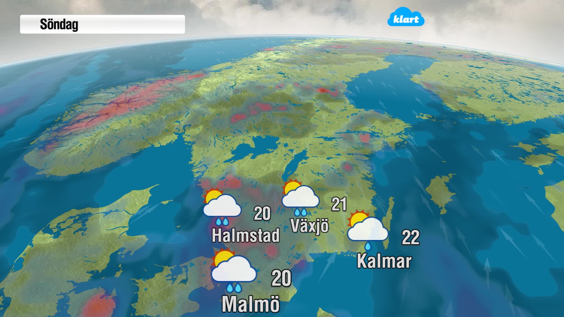 Så blir vädret där du bor