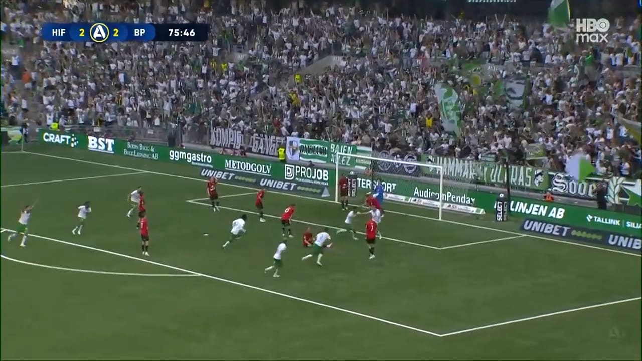Hammarbys supervändning mot BP – på 22 minuter