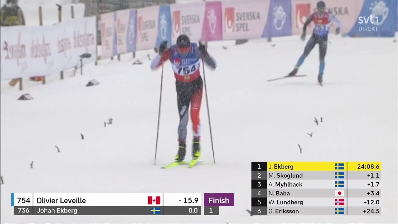 Ingen svensk seger i Bruksvallarna på 10 km