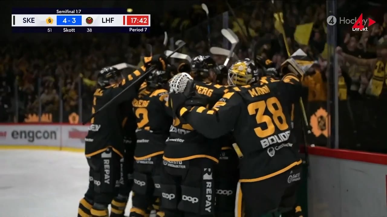 Skellefteå vinner längsta SHL-matchen någonsin 