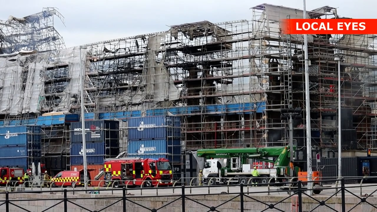 Här rasar danska Börsen