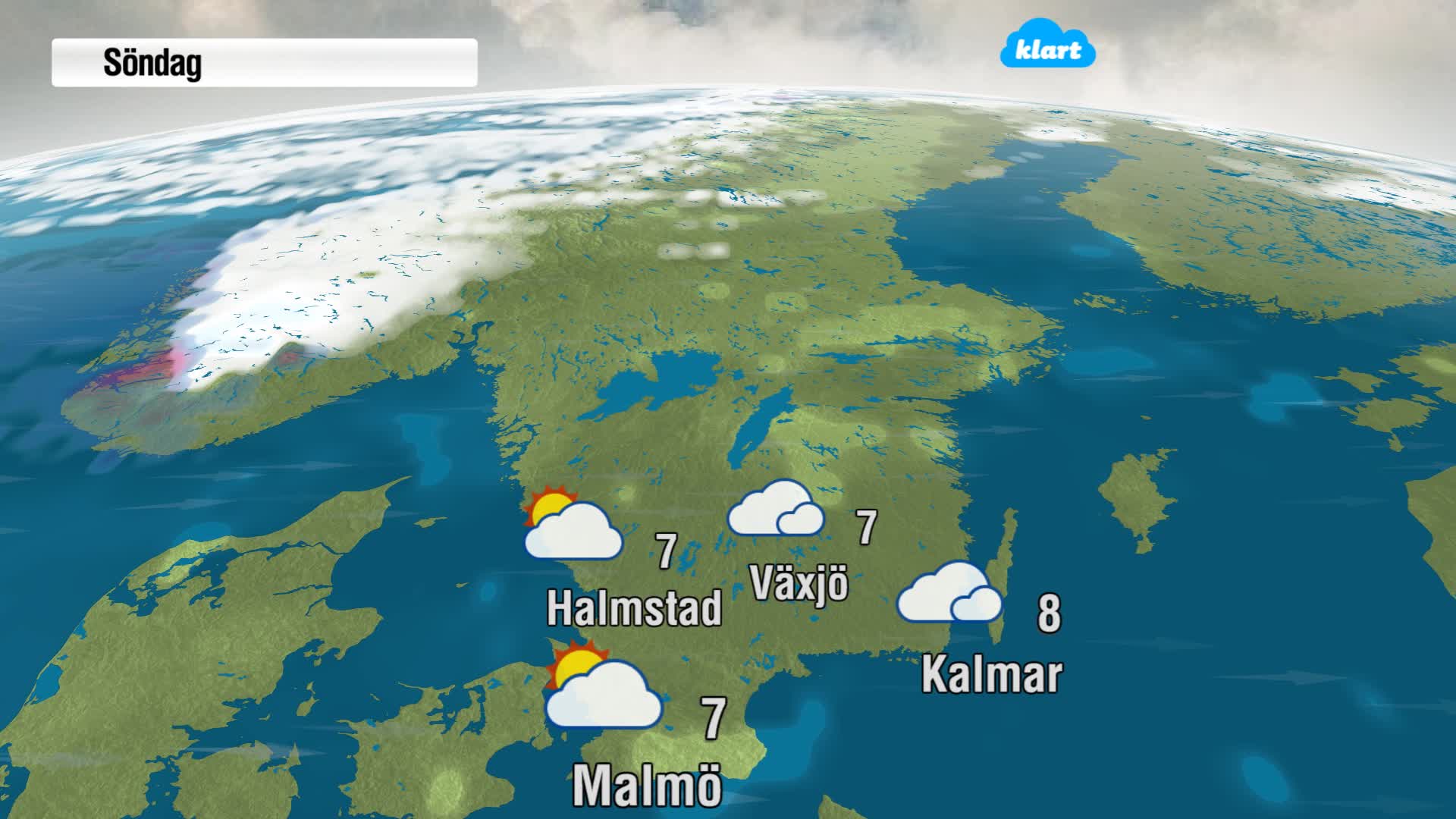 Så blir vädret där du bor