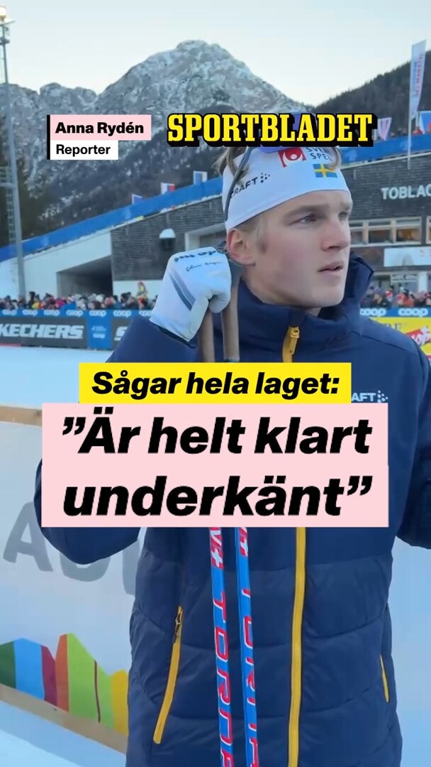 Edvin Anger besviken: ”För dåligt”