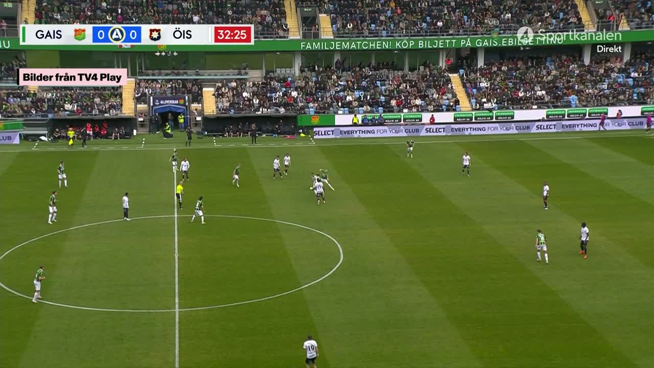 Gais nollar Örgryte