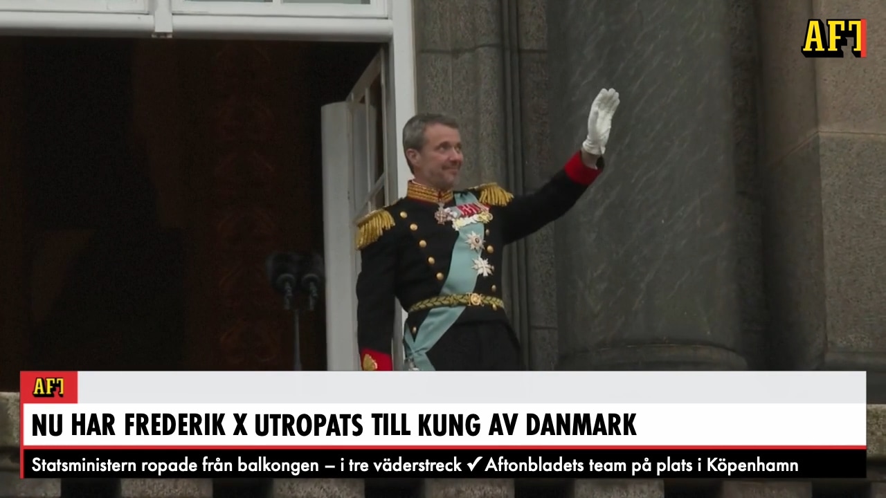 Nu Har Frederik X Utropats Till Kung Av Danmark - Aftonbladet TV