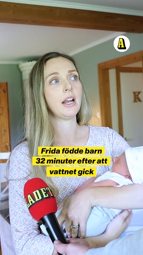 Vattnet gick – 32 minuter senare kom sonen