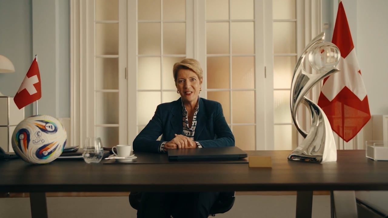 Här uppmanar presidenten alla att förlora