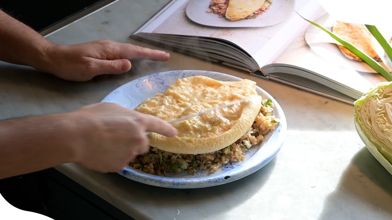 Omurice – japanskt omelettris