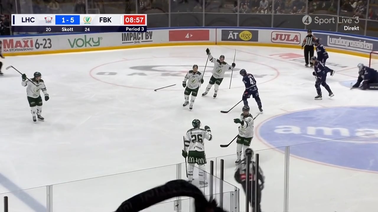 Färjestads kross – 6-2 mot Linköping