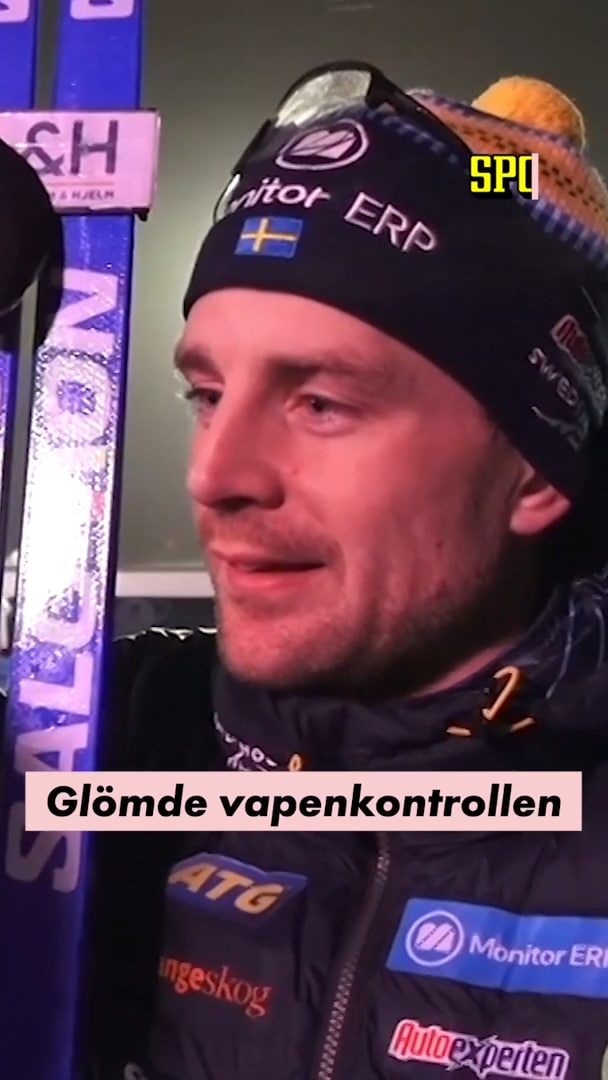 Jesper Nelin “Glömde vapenkontrollen”