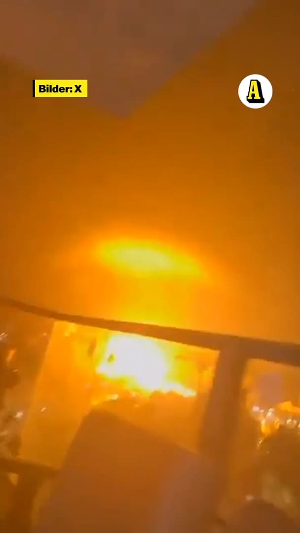 Massiva robotattacker mot Israel – Andra natten i rad