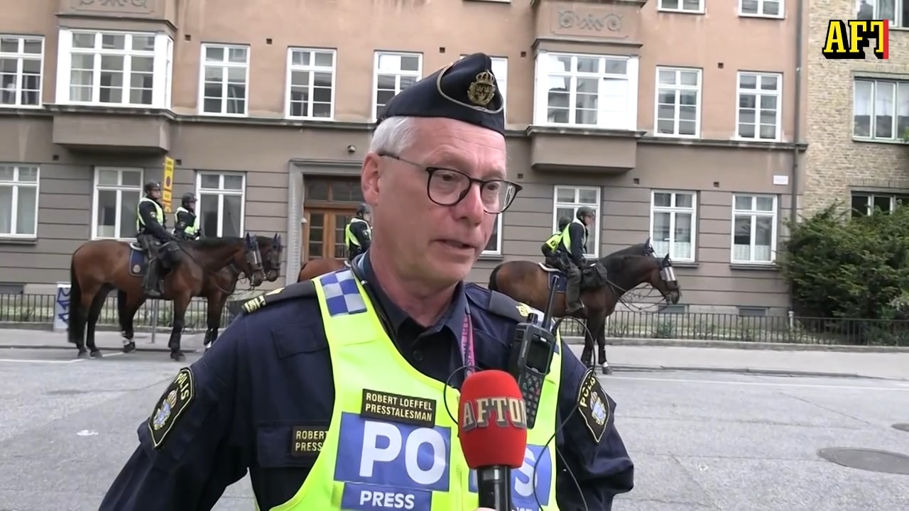 Polisen om demonstrationerna i Malmö: ”Lugnt och stilla”