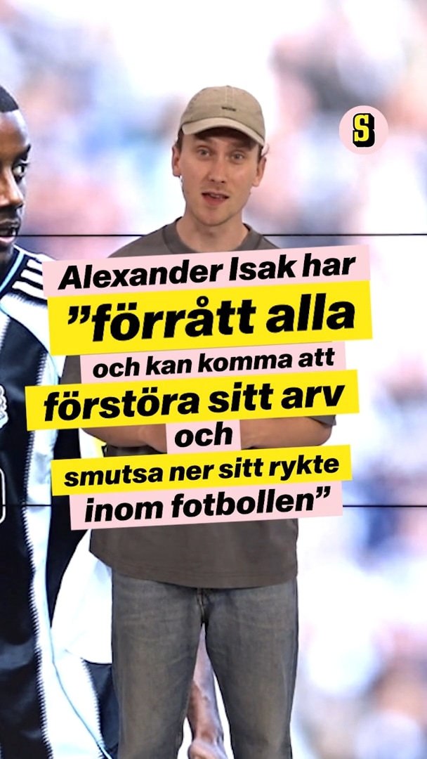 Isak sågas i England: ”Förrått alla – smutsar ner sitt rykte”