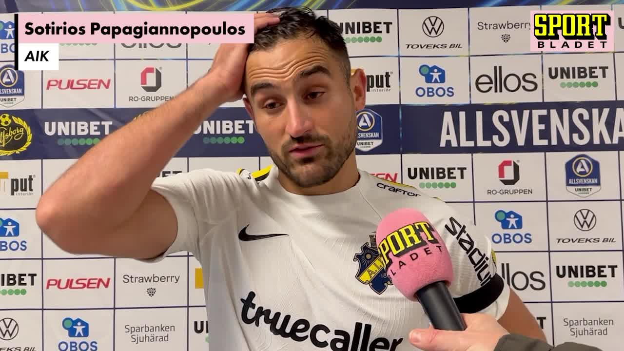 Sotirios efter förlusten mot Elfsborg: "Jättebilliga mål"