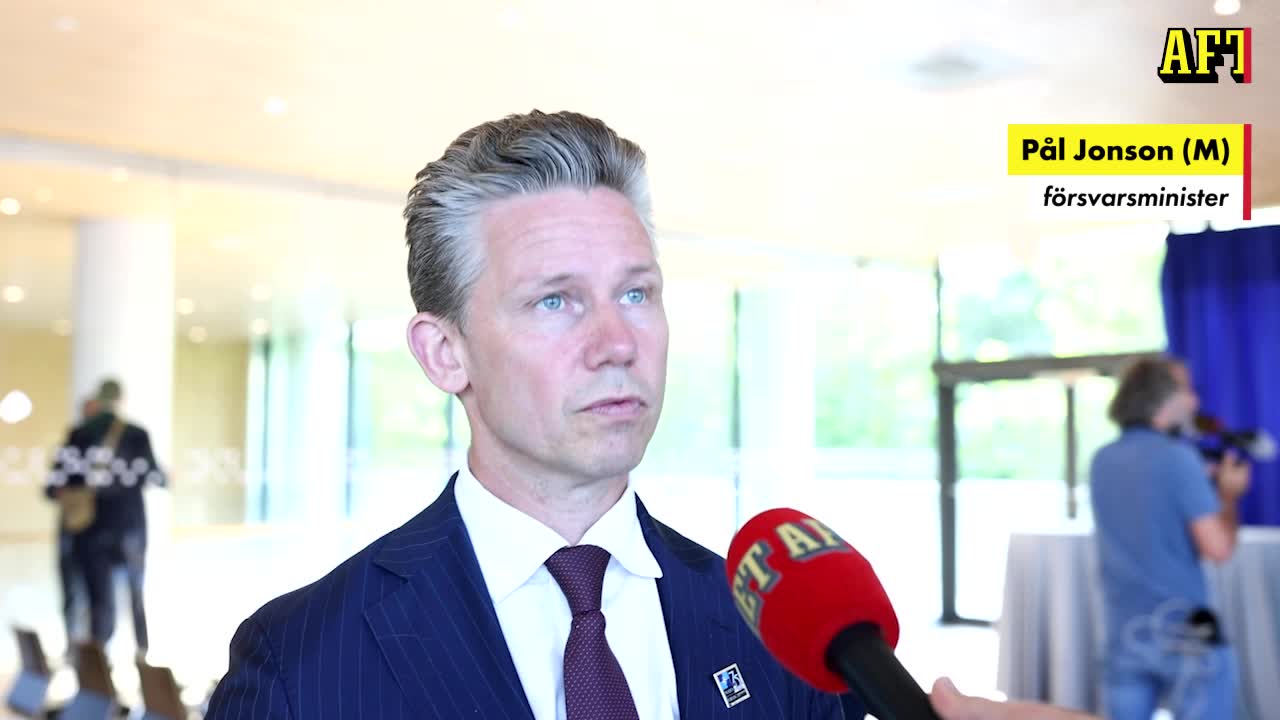 Ulf Kristersson och Pål Jonson om Sveriges roll i Nato