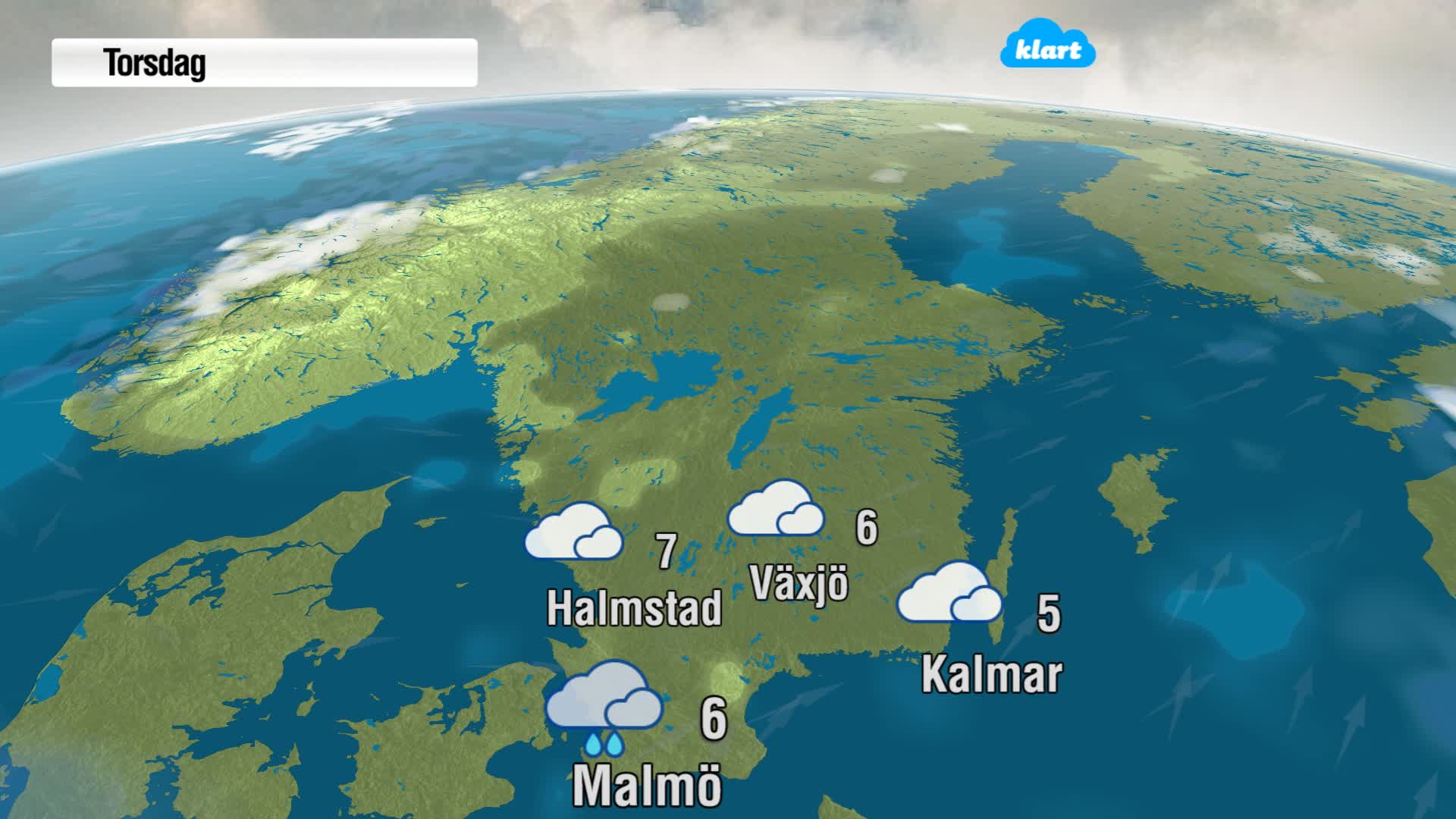Så blir vädret där du bor