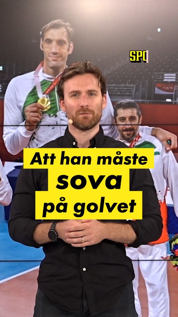 Jagar tredje guldet – men tvingas sova på golvet