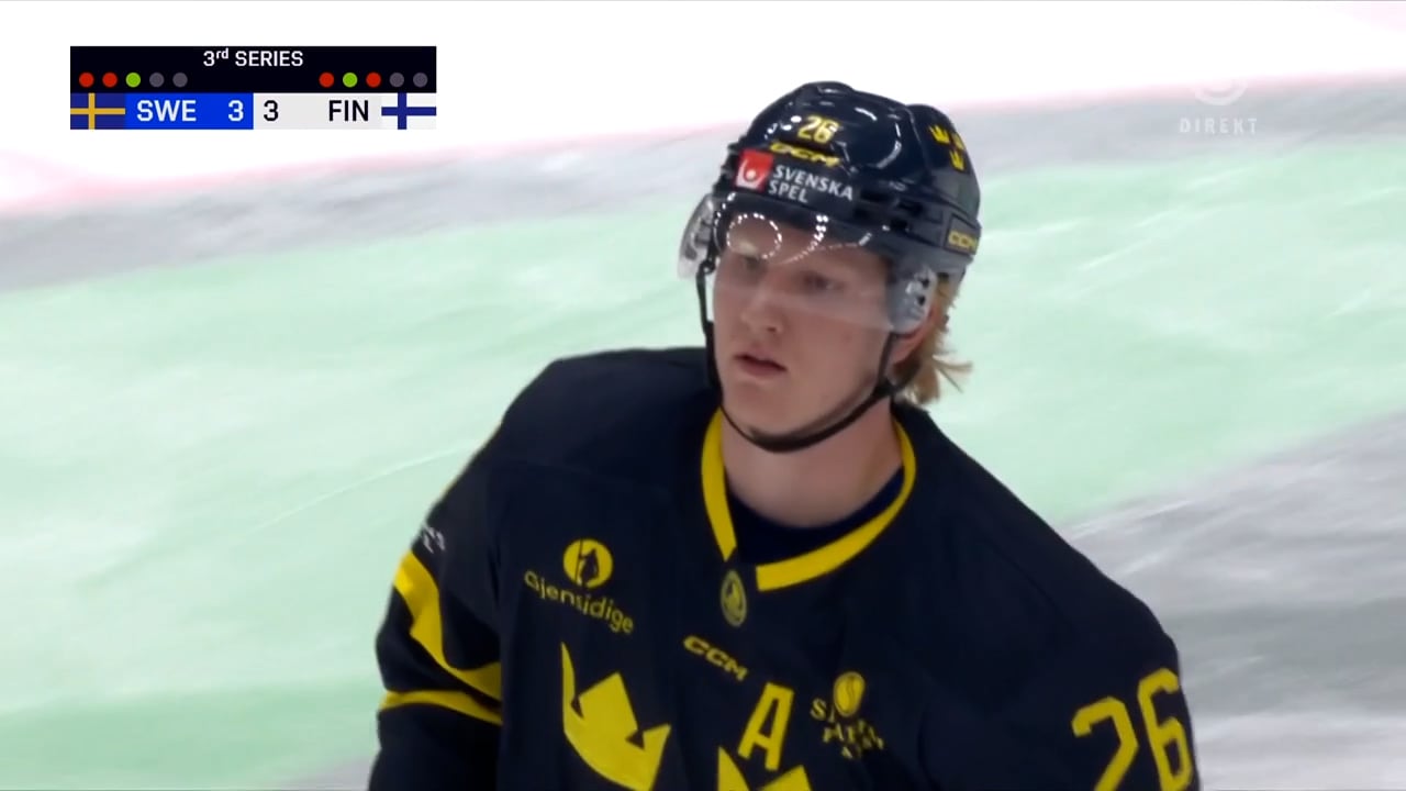 NHL-stjärnorna visade upp sig när Tre Kronor föll mot Finland på straffar
