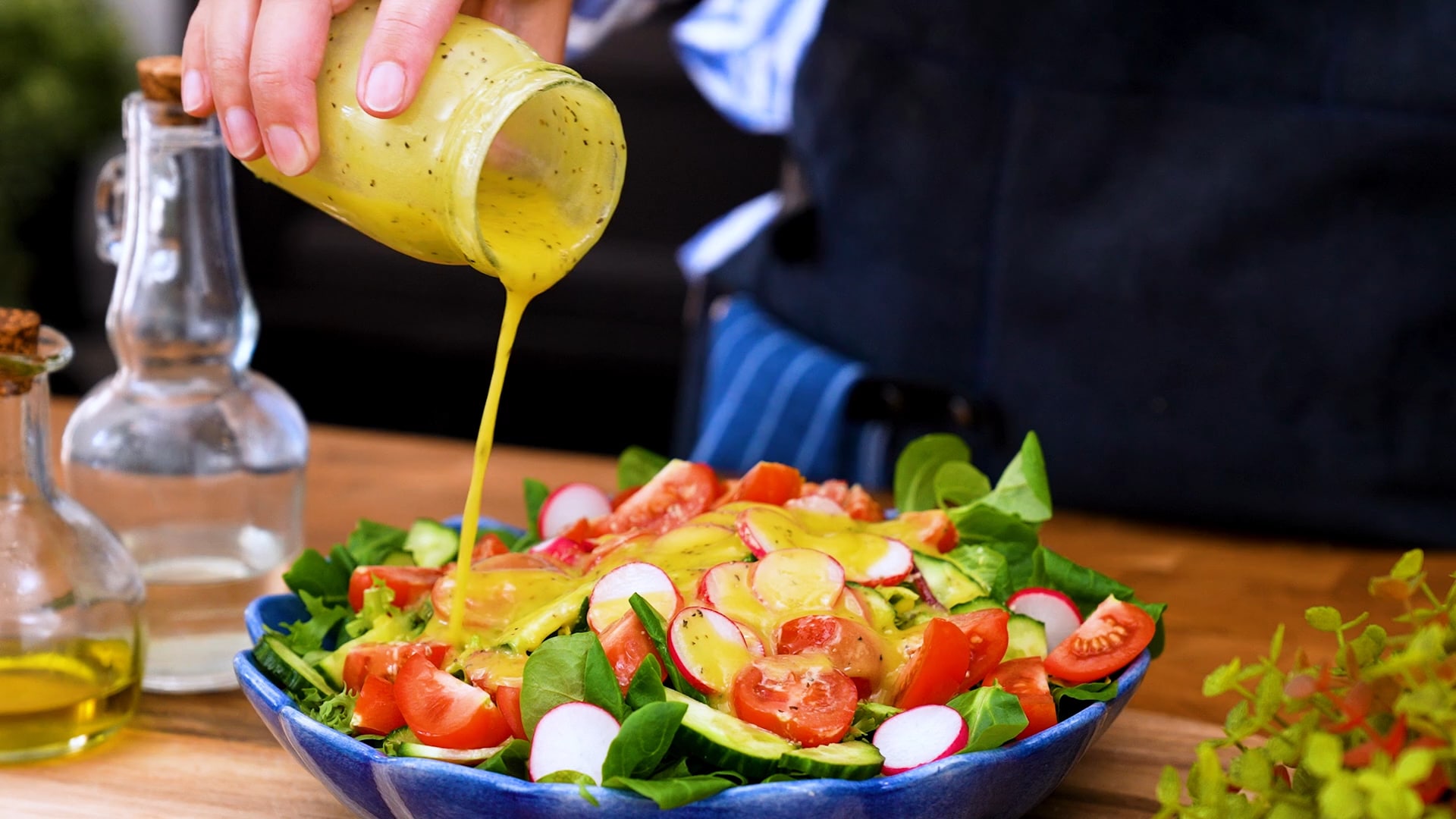 Senapsvinägrett – snabbt och enkelt