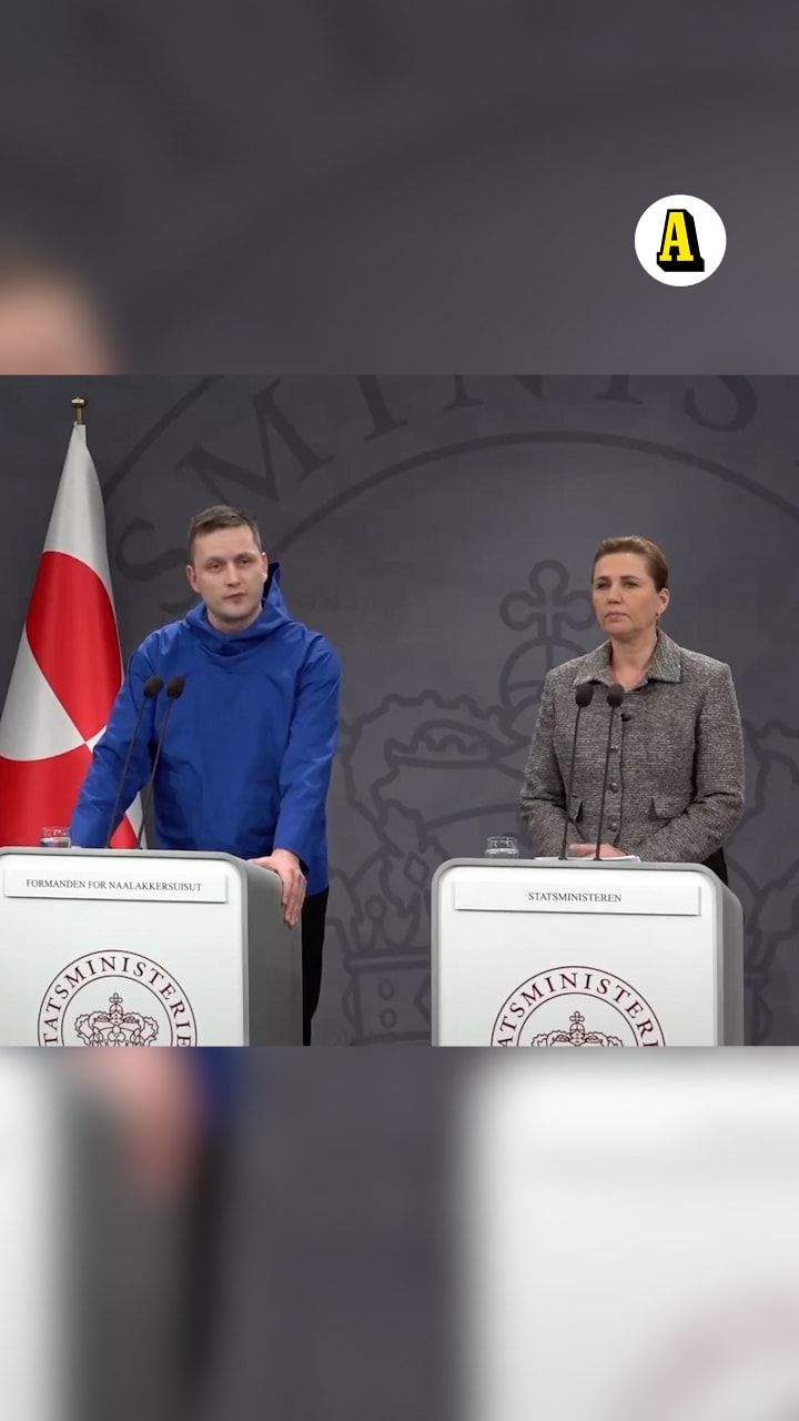 Grönlands premiärminister: ”Vi väljer Danmark”