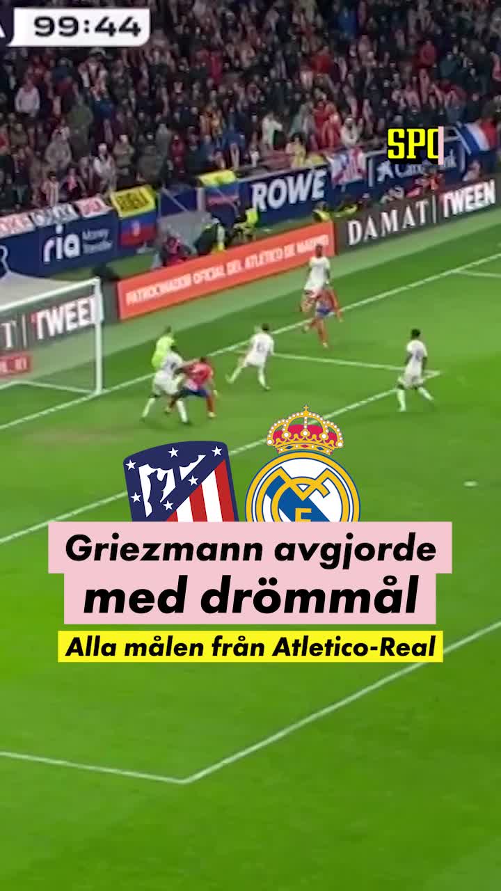 Griezmann sänkte Real Madrid i Copa del Rey