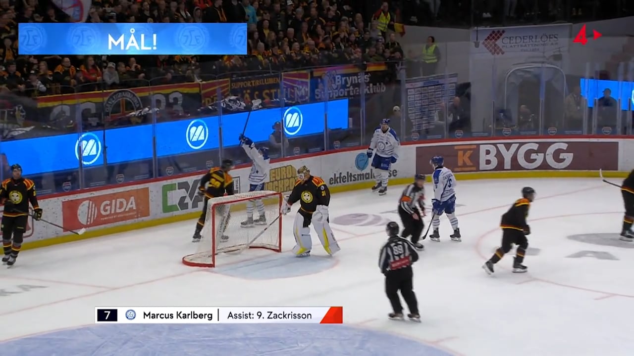 Brynäs åker på tredje förlusten på fyra matcher