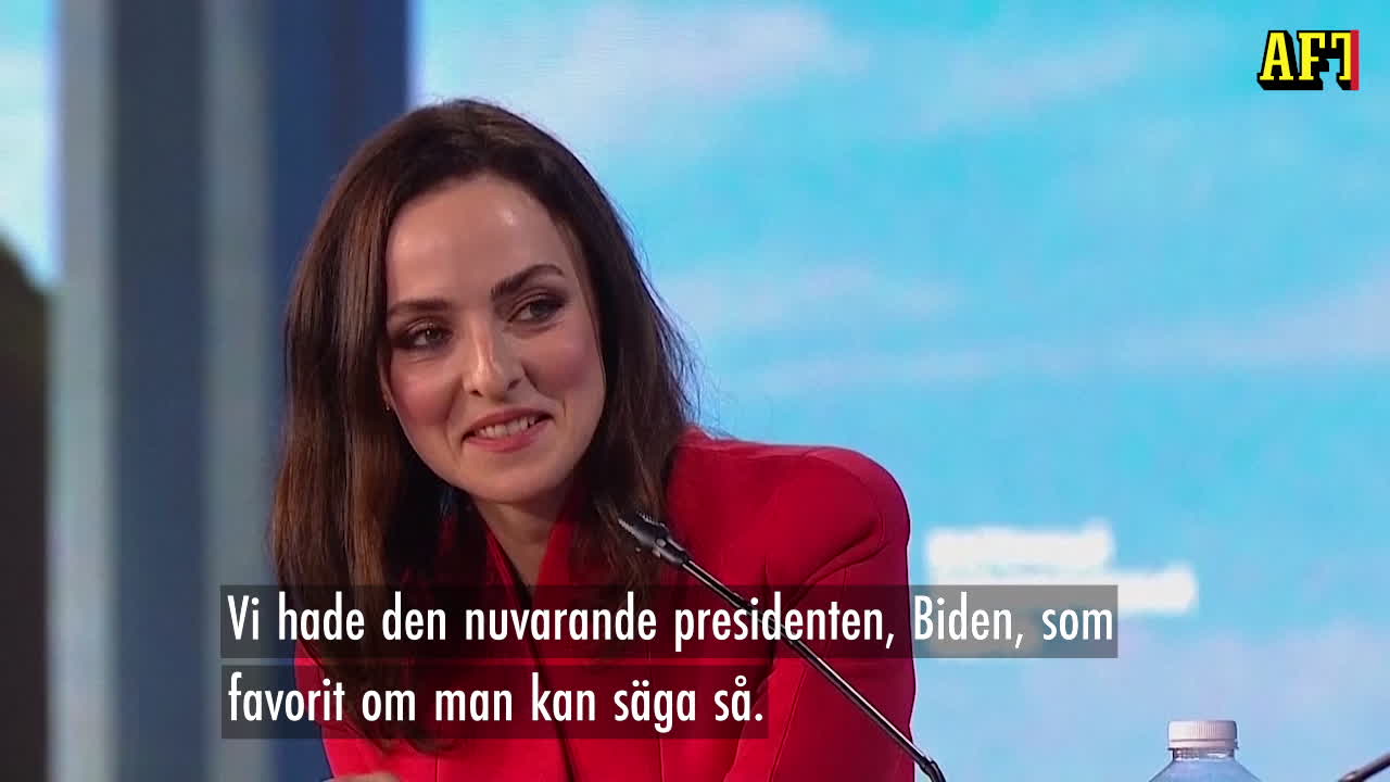Putins hyllning till Kamala Harris