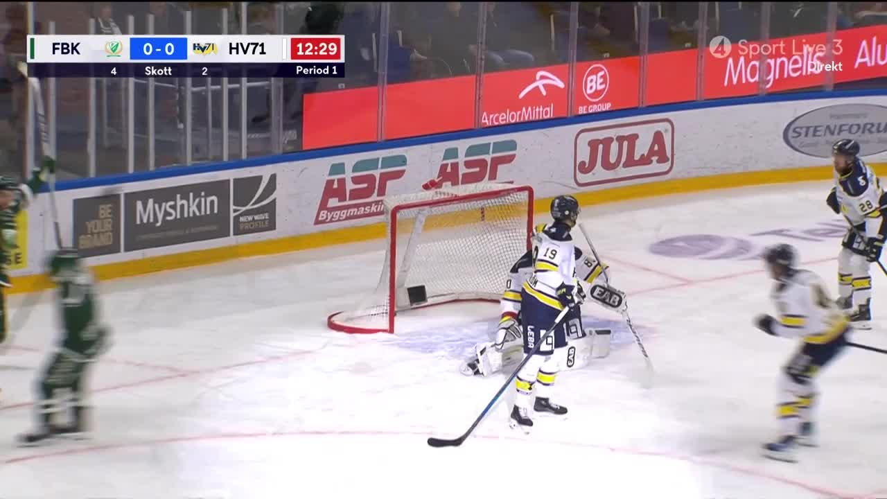 Färjestad vann stort mot HV71