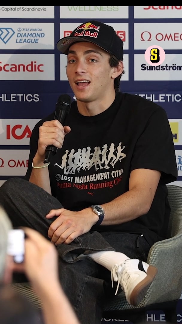 Duplantis om pressen att hoppa på hemmaplan