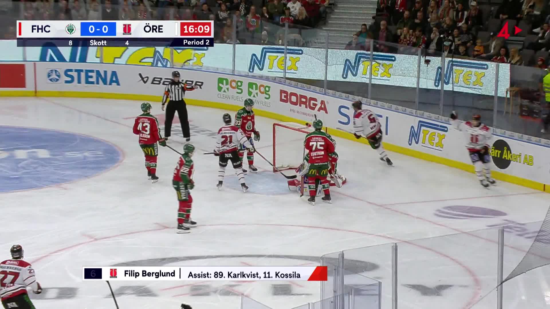 Frölunda slår Örebro – se målen här