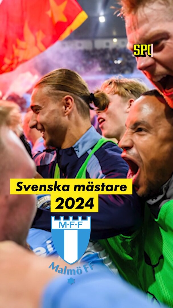 Malmö FF är svenska mästare 2024