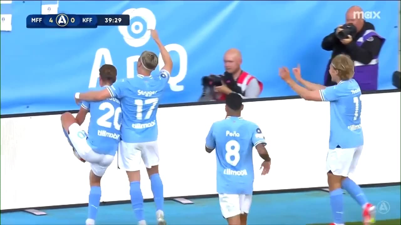 Allsvenskan: Se Botheims hattrick – Malmö körde över Kalmar