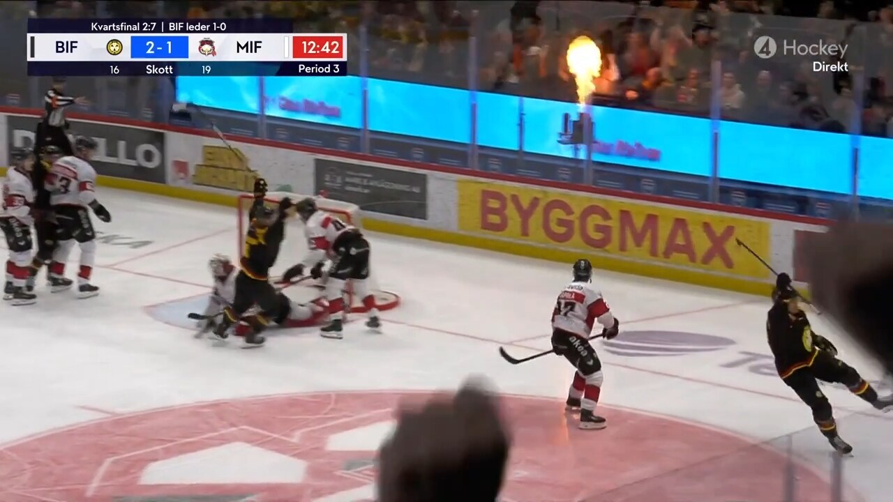Här kopplar Brynäs grepp om semin – två raka segrar mot Malmö