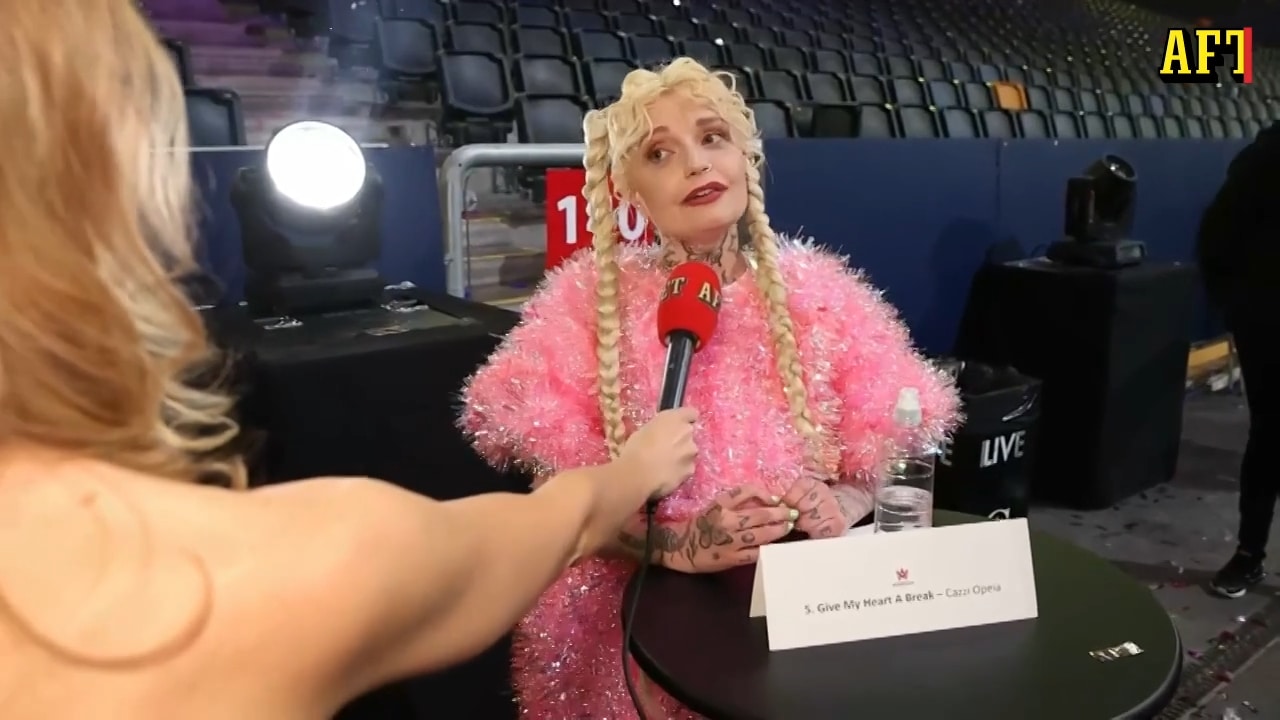 Cazzi Opeia efter insatsen i Melodifestivalen: ”jag är jättenöjd”