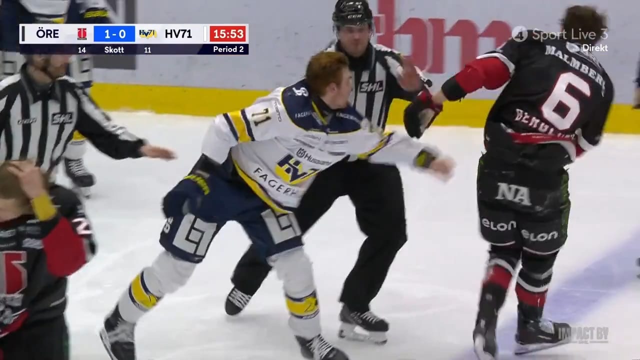 Örebro tar stort kliv från botten – bryter HV71:s svit