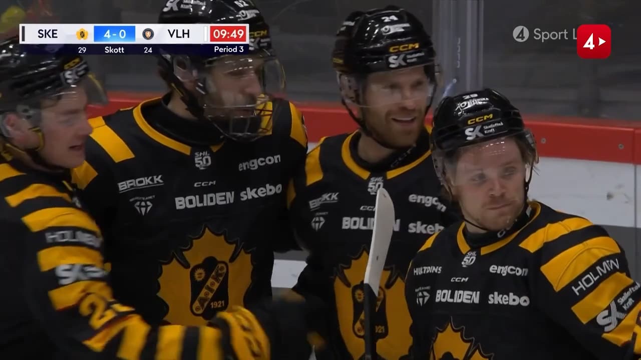 Skellefteå nollade Växjö – se alla målen