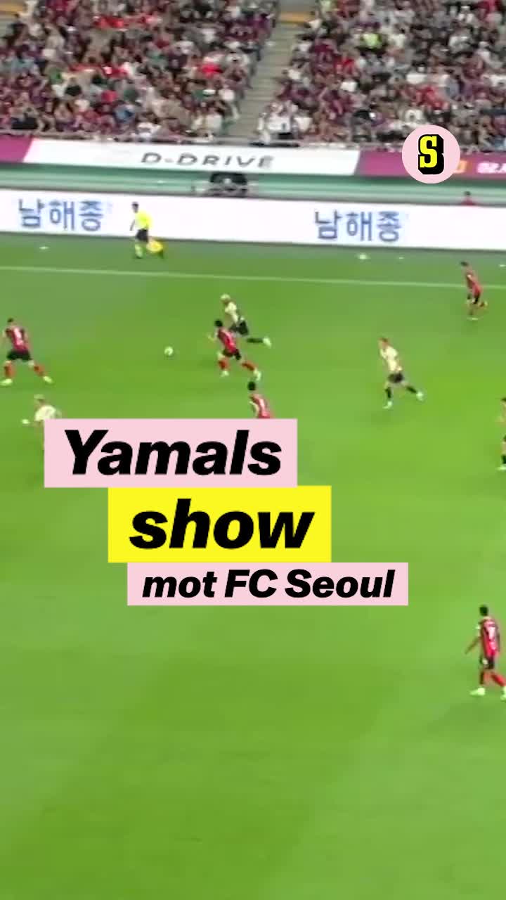 Se Lamine Yamals show mot FC Seoul
