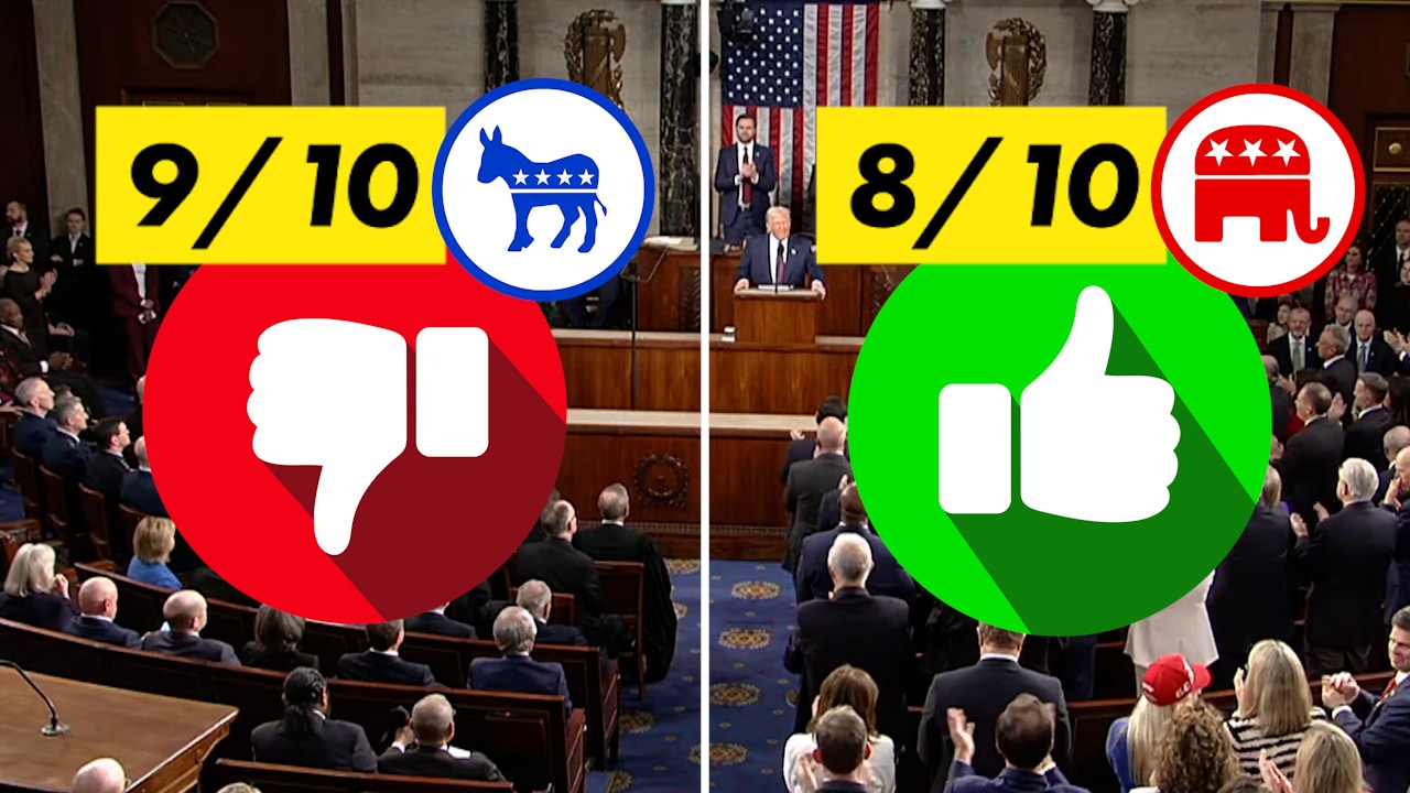 Amerikanerna om Trumps första 100 dagar – sämst någonsin
