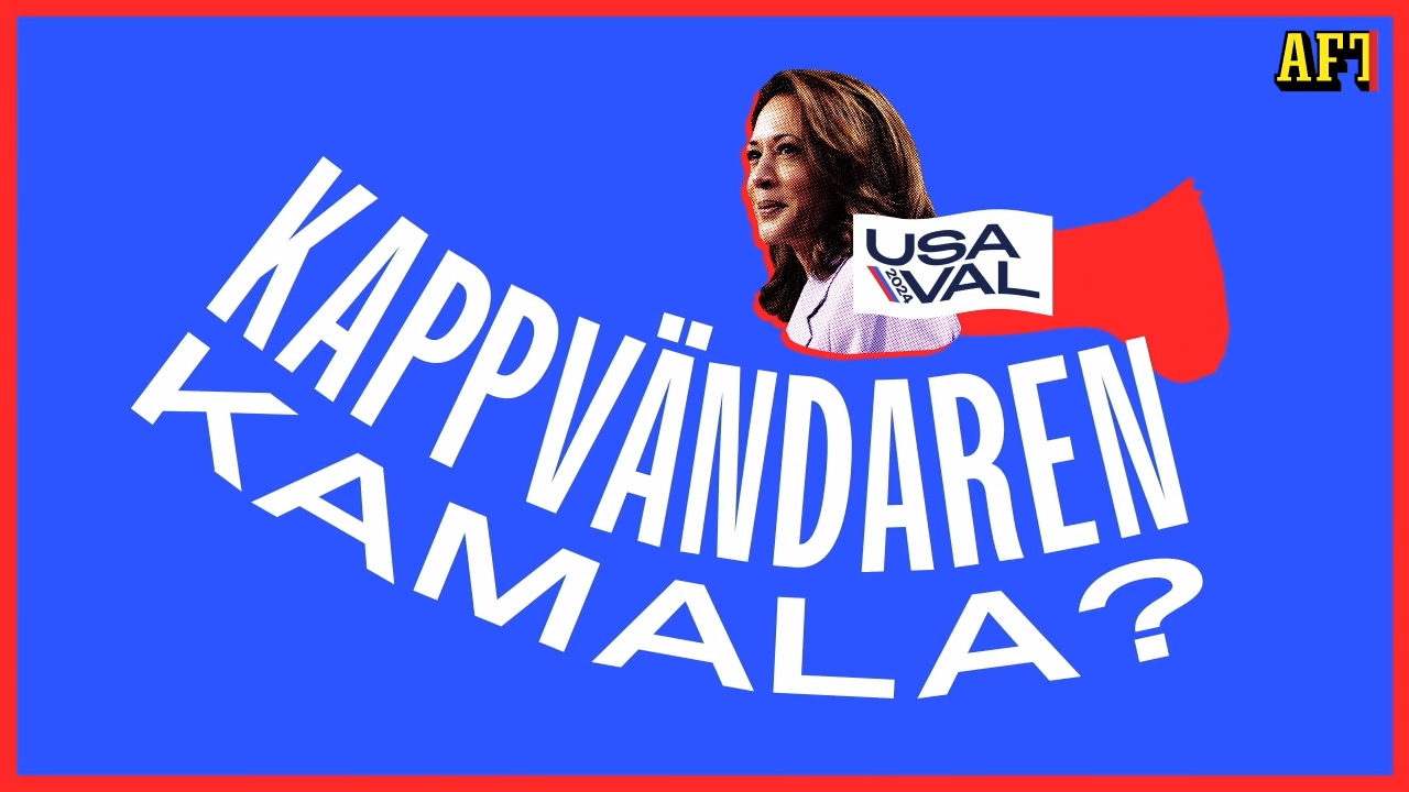 USA-valet 2024: Kappvändaren Kamala Harris?