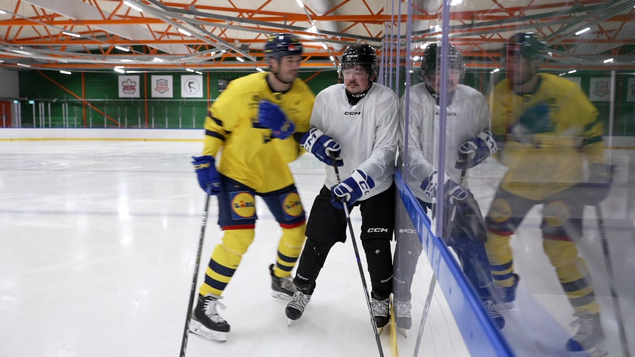 Makoto testar: Ishockey med tidigare NHL-proffs