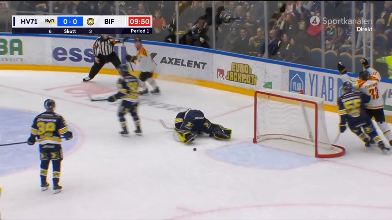 Se när Brynäs kör över HV71 med 6-1