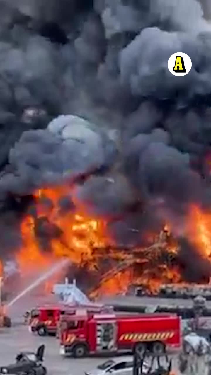 Jättebrand på Tomorrowland