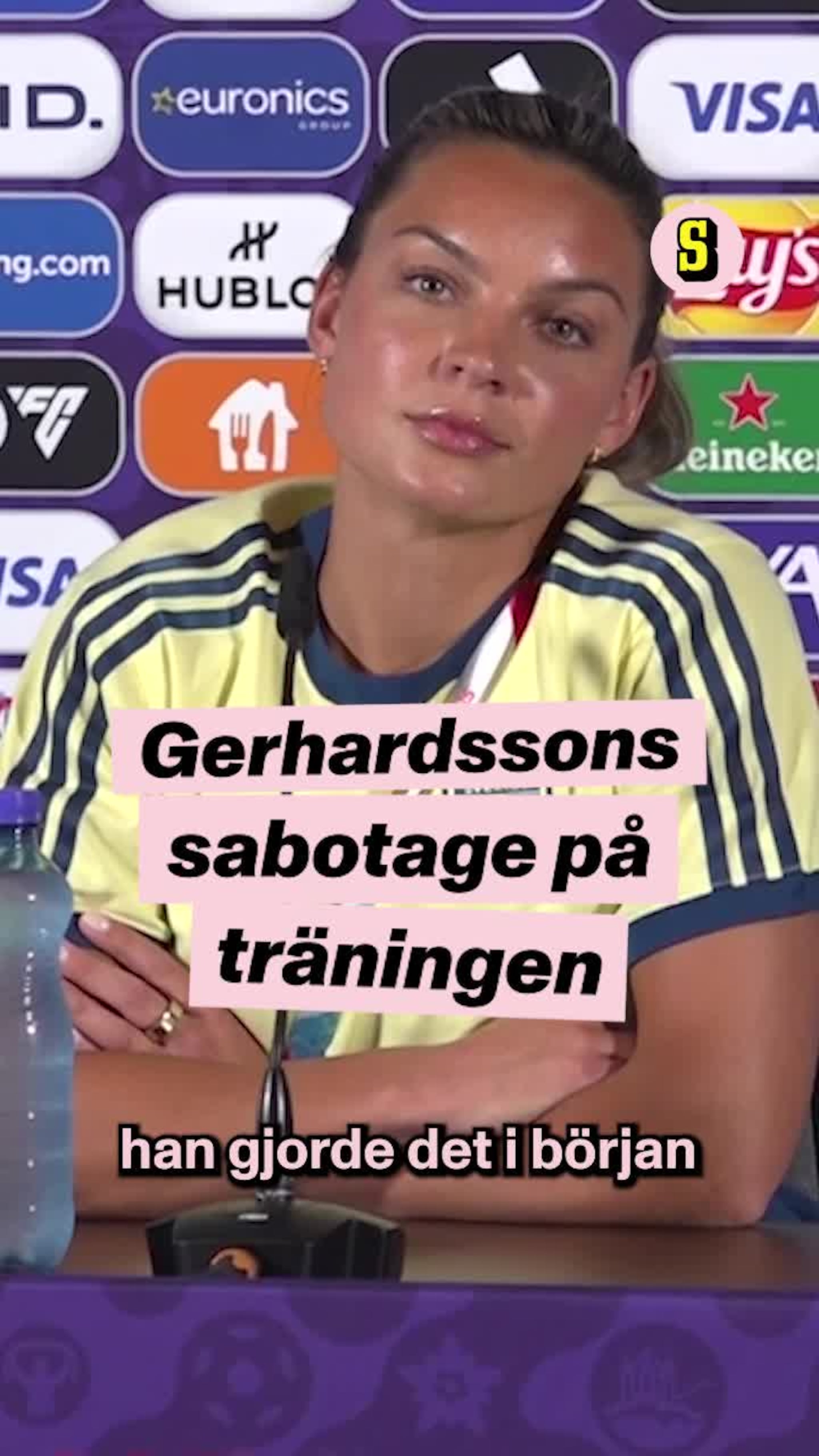 Gerhardssons sabotage på träningen