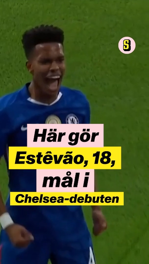 18-årige Estêvão målskytt direkt i Chelsea-debuten